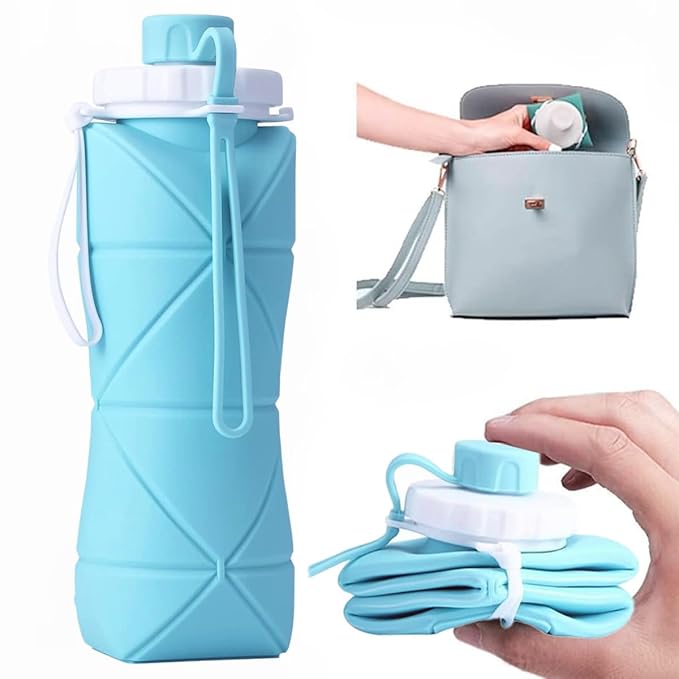 FlexiSip™ | Foldable Silicone Water Bottle
