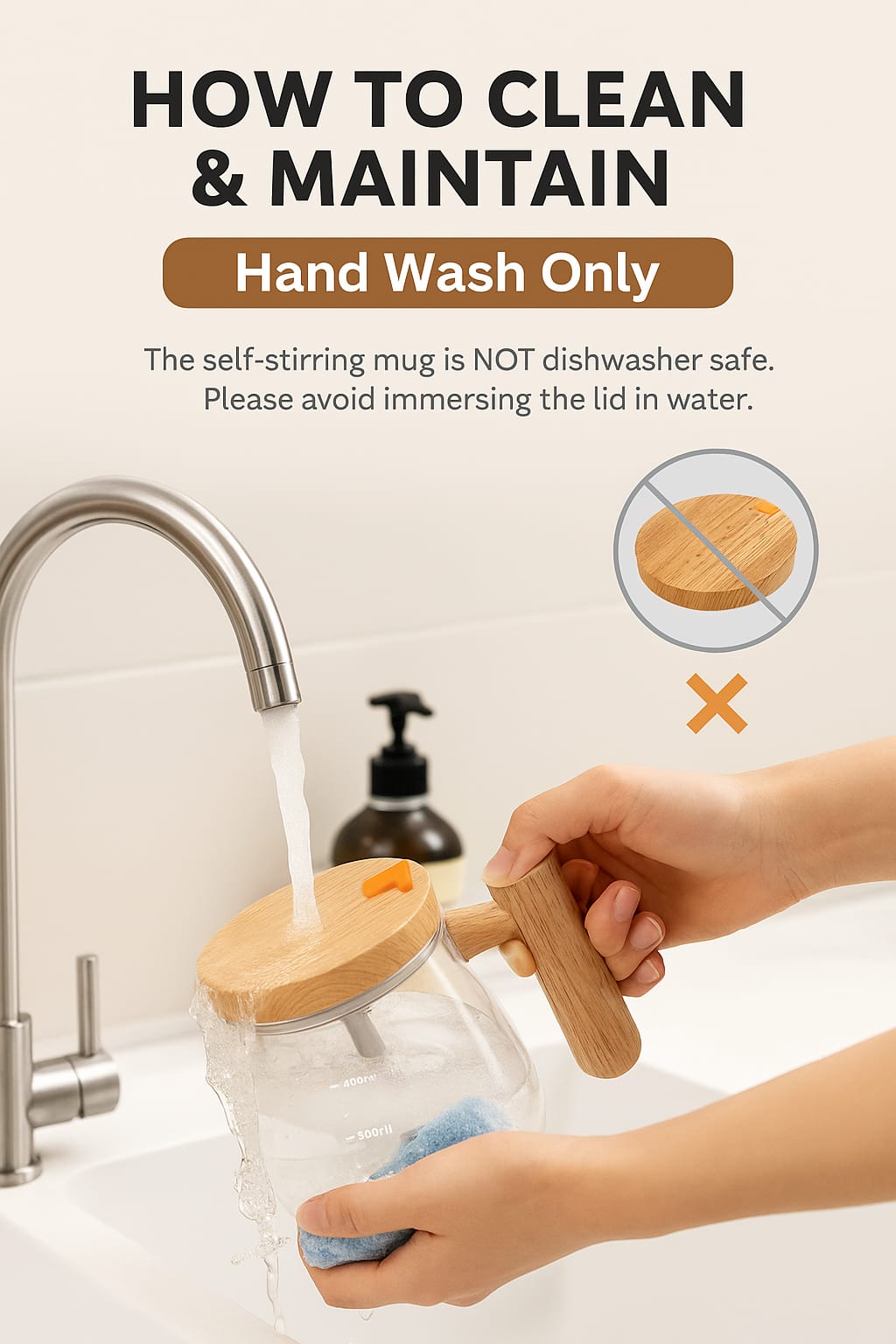 AutoMix™ | Self-Stirring Mug