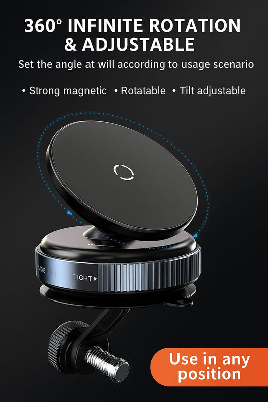 MagHold™ | 360° Magnetic Suction Mobile Holder