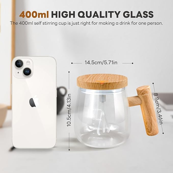 AutoMix™ | Self-Stirring Mug