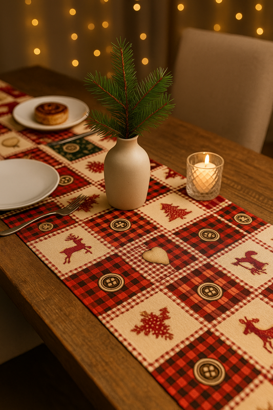 FestiveFlow™ Christmas Table Runner