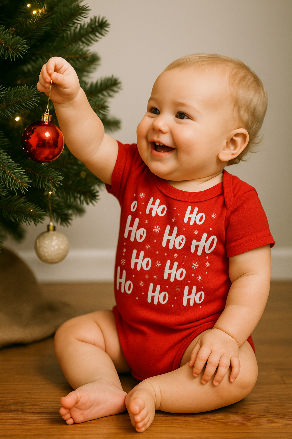 TinySnug™ Christmas Kids Romper