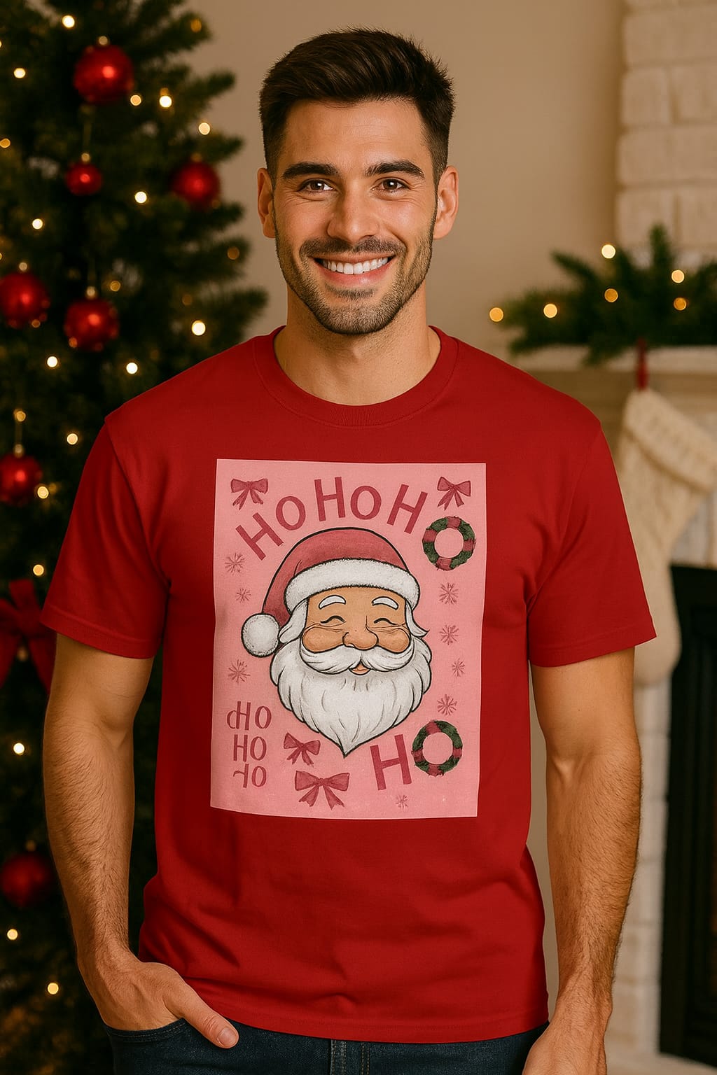 HolidayJoy™ Santa Unisex Tee